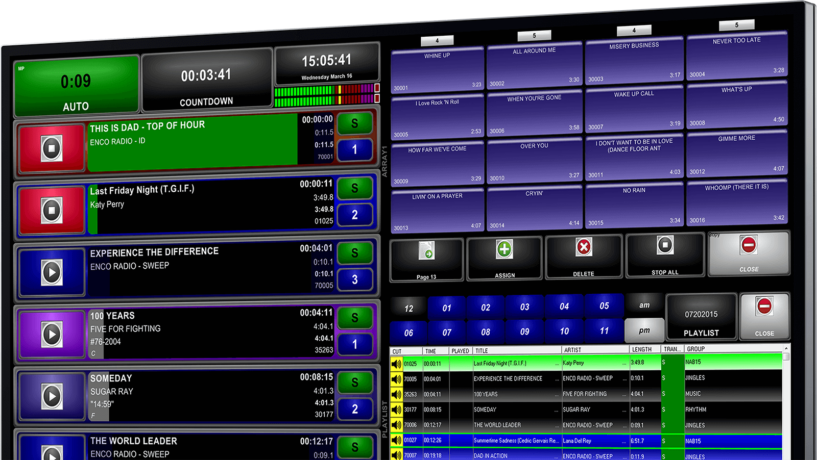 DAD Radio Automation Digital Audio Delivery ENCO Systems